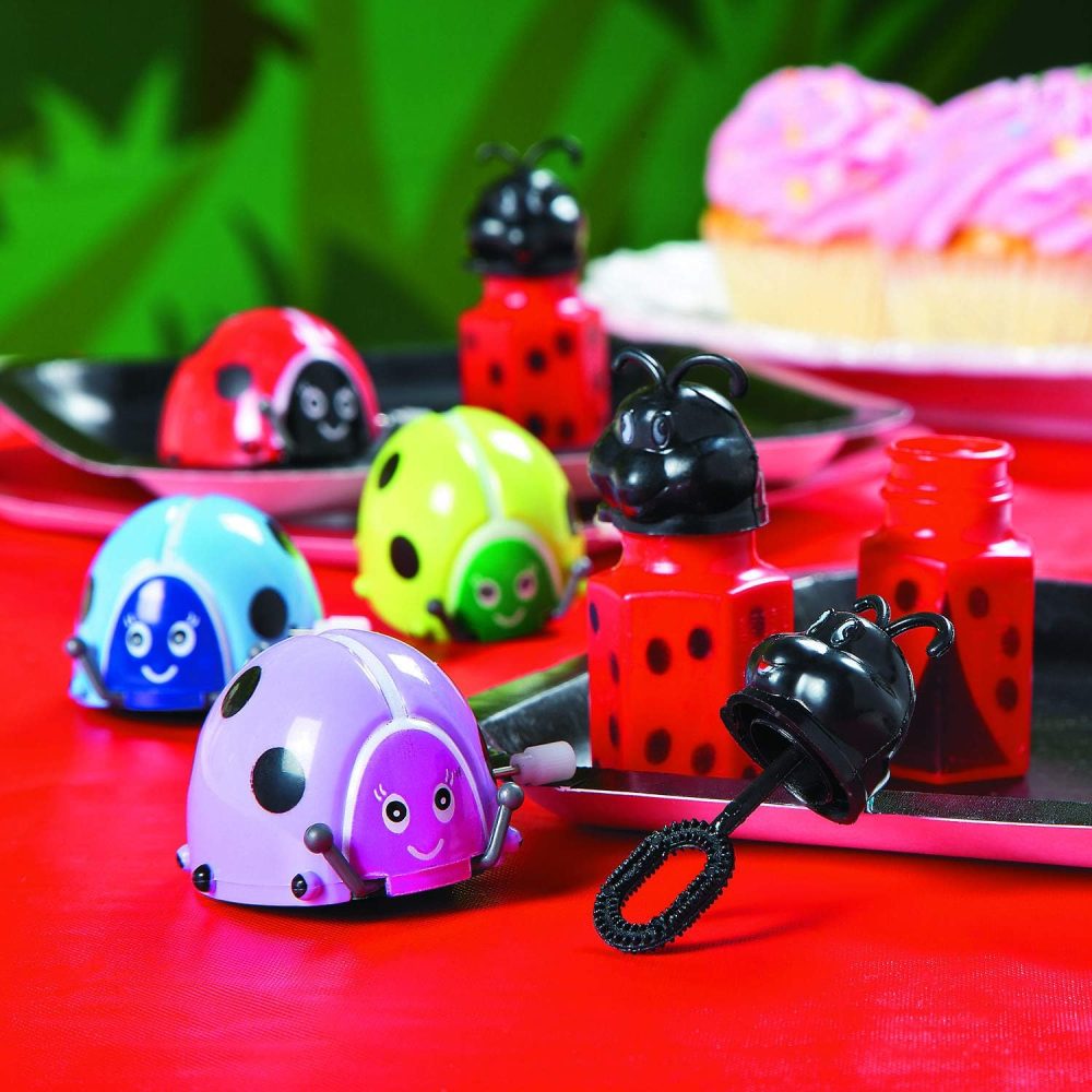 Flipping Wind-Up Lady Bugs - Toys - Character Toys - Wind Ups & Paratroopers - 12 Pieces - Image 2